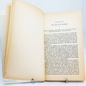 Buddismo Libro Vintage Serie Religione Pelican Libro vintage meditazione brossura Buddismo immagine 6