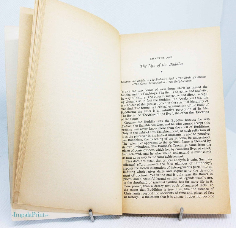 Buddismo Libro Vintage Serie Religione Pelican Libro vintage meditazione brossura Buddismo immagine 6