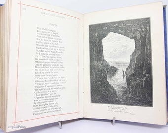 Keats Poetical Works 1892 Antique Book Vintage Hardback Poetry