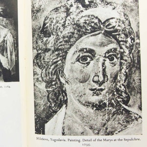 Byzantine art history book Painting Sculpture Book Vintage 1954book paperback