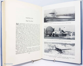 Pilote d'essai Neville Duke 1953 Aviation book Pilots book Livre d'aviation de la Seconde Guerre mondiale Pilots guide