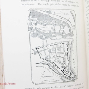Castles and Walled Cities of England 1911 History illustrated guide to historic building Travel book History book