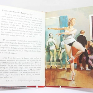 Vintage Marienkäfer-Führer zum Ballettbuch Sammlerstück Illustrierter Tanzhobbys-Titel, perfekt für Ballettliebhaber, Kinder & Sammler