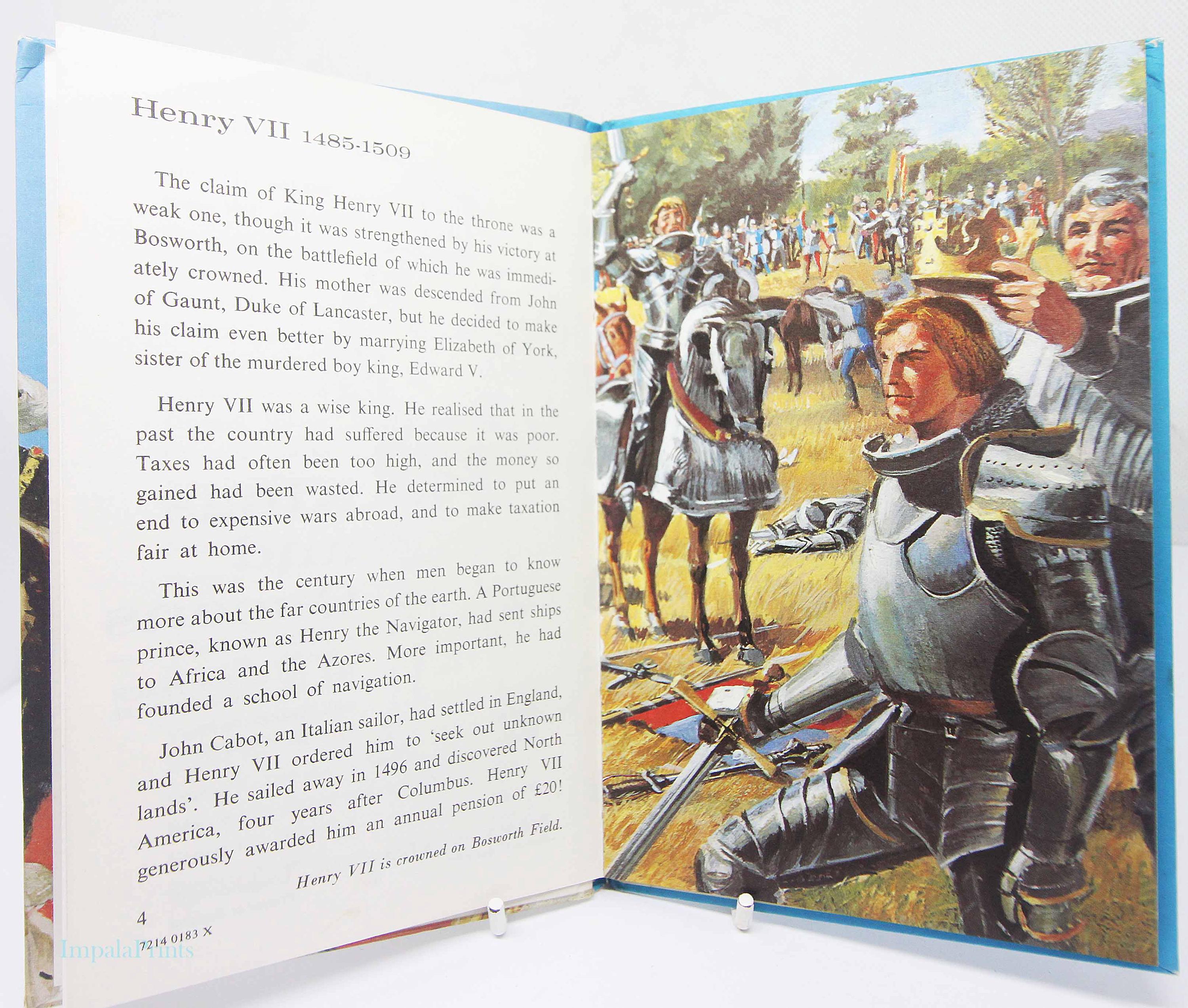 Kings and Queens of England – Vintage 1960s Ladybird Book
