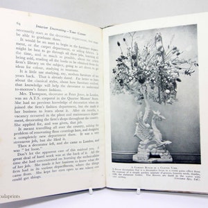 Interior Design book 1946 Decorating Crafts and DIY Handicrafts guide