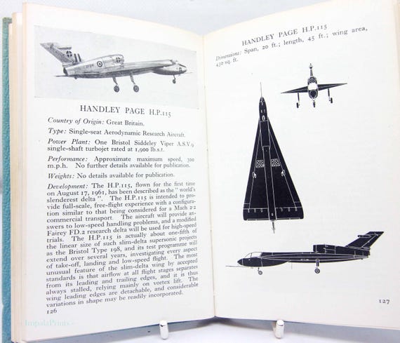 Vintage 1960s Aviation Guide – Illustrated History of Classic