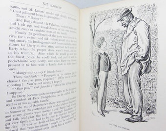 The Martian 1898 George Du Maurier Pictorial Victorian sci fi antique Novel Illustrated childrens Novel