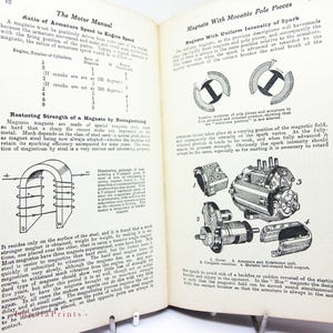 The Motor Manual 1940s Automotive Handbook | Illustrated Car Repair Guide | Wiring Diagrams & Specs | Collector’s Driving Book