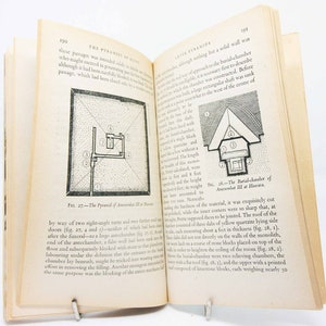 エジプト学 エジプトのピラミッド 1947 考古学の本 歴史の本 図解 エジプトの寺院 教科書 地球の構造