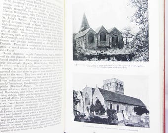 English Architecture vintage book 1947 Illustrated design engineering construction and building book