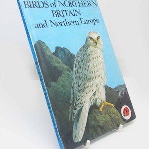 Birds of Northern Britain, Bird book vintage Book with Illustrations Ornithology guide