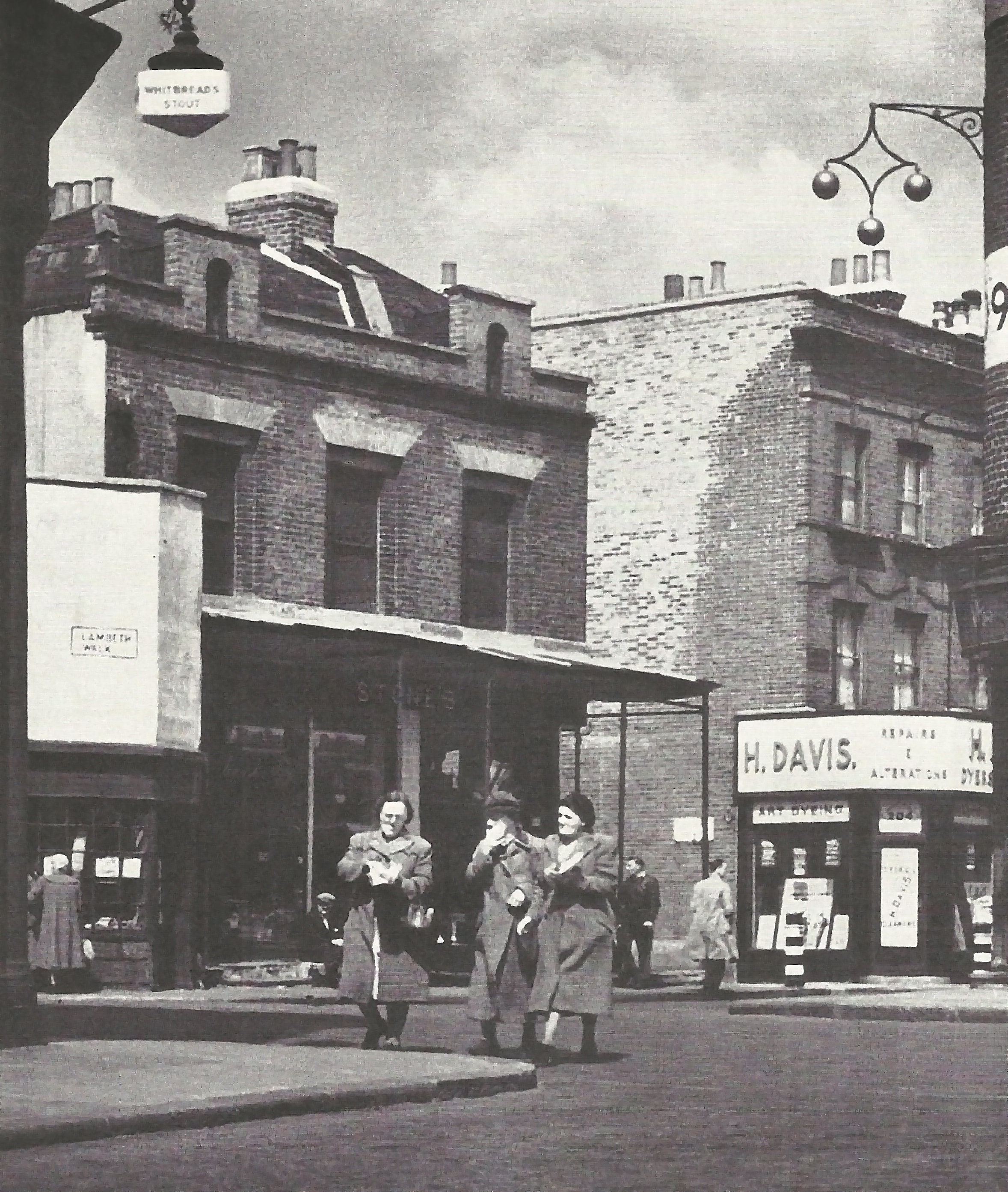 Lambeth Walk Print Photo Plate 1950s Old Time Nostalgia Print Etsy UK
