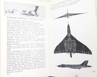 Vintage Aircraft guide 1977 Aviation book illustrated and spotters guide aircraft vintage