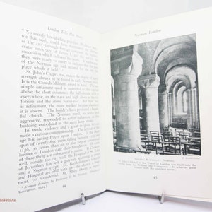 London Story 1938 Illustrated guide Picture book Vintage Books greater and central london travel guide history book