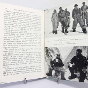 Besteigung des Everest von John Hunt Vintage 1954 Klettern Paperback Abenteuer Klettern Geschenk Reise Abenteuer