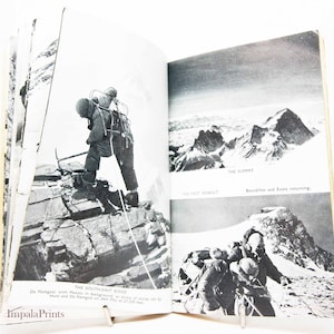 Besteigung des Everest von John Hunt Jahrgang 1957 Klettern Paperback Abenteuer Klettern Geschenk Reise Abenteuer