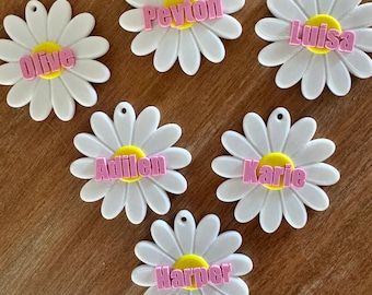 Pingente de flor personalizado