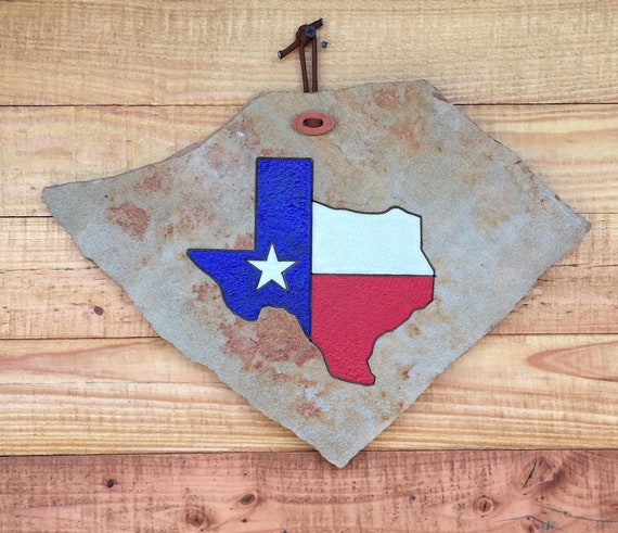 Bandera De Texas (12"x18") – Estrella Solitaria Estilo Desvanecido | Para Barco, Coche, Bicicleta O Pared