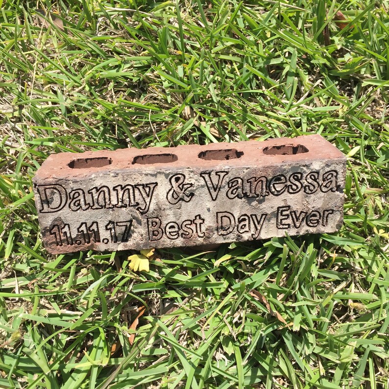 Custom Personalized Engraved Brick image 2