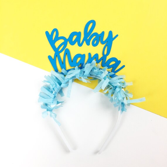 baby shower headband for mom