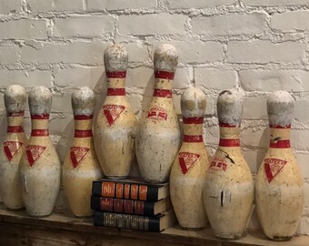 Vintage ABC Bowling Pin - Vultex II