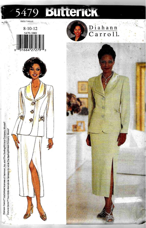 Butterick 5479 Misses petite Jacket and Skirt Size 14 16 18 UNCUT Etsy