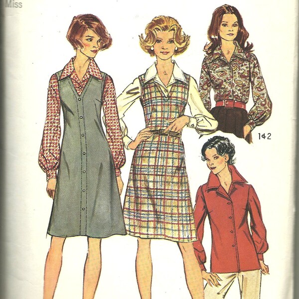 Simplicity Sewing Pattern Blouse Etsy