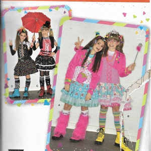 Simplicity 2522     Children&#39;s/Girls Funky and Fun Outfits       Size 7–14       Uncut
