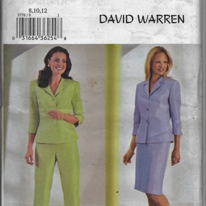 Butterick  3778    Misses Top, Pant and Skirt    Size 8,10,12  or Size 14,16,18  or Size 20,22,24    Uncut