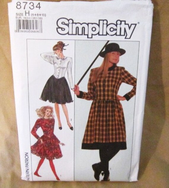 simplicity drop waist dress pattern MG2601051 BIANCA Drop Waist Maxi DRESS, Powder Blue / S main image 0