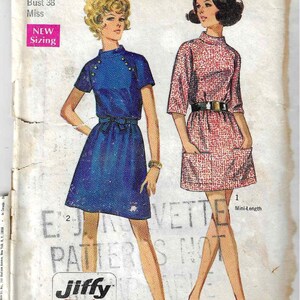 Simplicity 8335   Misses Jiffy Dress in Two Lengths   Size16      CUT