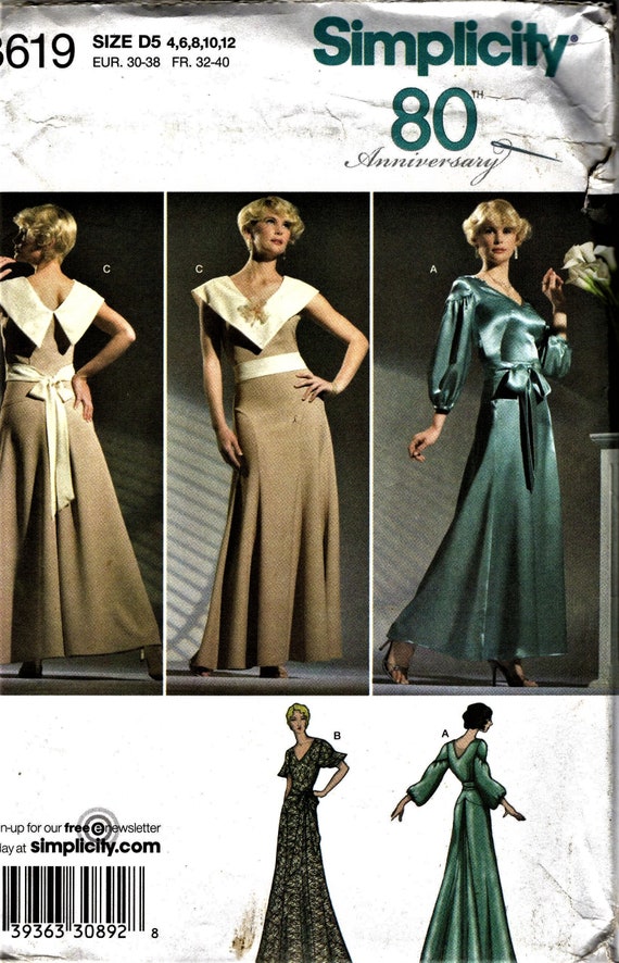 retro evening wear