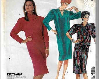 UNCUT McCall's 2788 Vintage Sewing Pattern Size 16 ©1971 Misses' Dress or Tunic & Pants Sewing Pattern