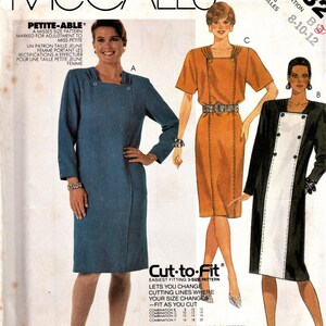 McCall&#39;s 2732       Misses Loose-Fitting Dress      Size 8,10,12       Uncut