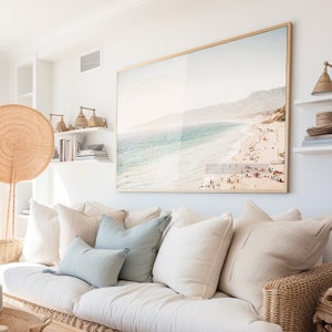 Beach Print, Point Dume, Malibu California, Sea Cliffs, Ocean Decor, Boho Beach, Beach Photography, Los Angeles, California, Fine Art