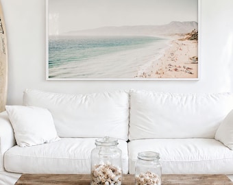 Malibu Beach Poster Point Dume Coastal California Wall Art
