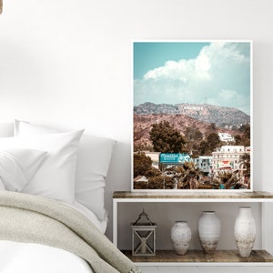 Hollywood Sign, Hollywood Sign Print, Los Angeles Print, California, Hollywood Decor, Los Angeles Decor, Hollywood Print, Hollywood Sign