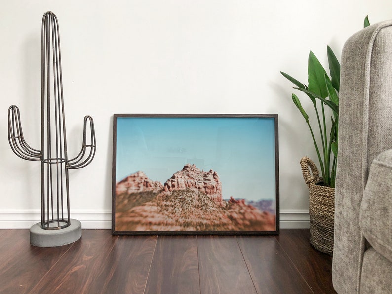 Sedona Art desert photography Sedona Print desert print southwest print Sedona Gift Sedona Arizona boho print red rock Sedona