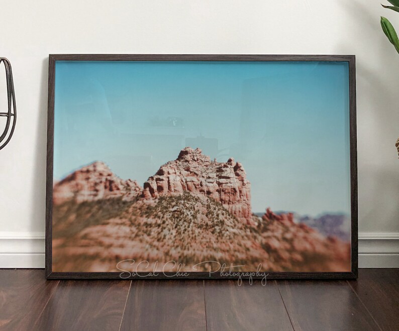 Sedona Art desert photography Sedona Print desert print southwest print Sedona Gift Sedona Arizona boho print red rock Sedona