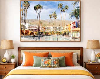 Saguaro Hotel Palm Springs Photography Print Mid Century Modern Wall Art