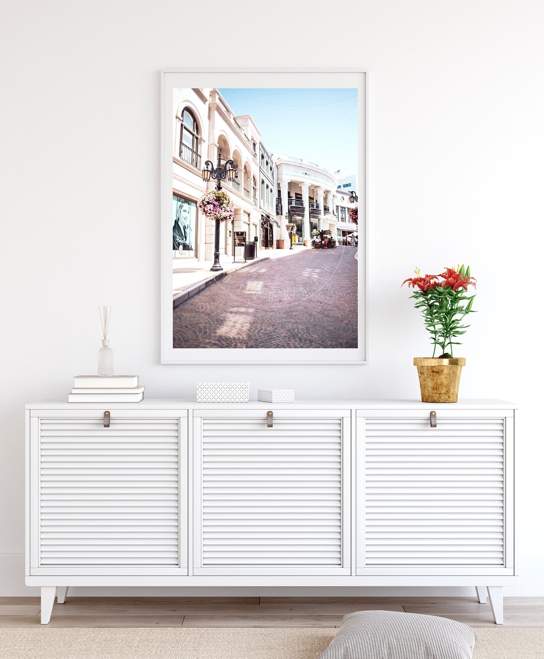 Rodeo Drive Beverly Hills Los Angeles California Floral - Etsy