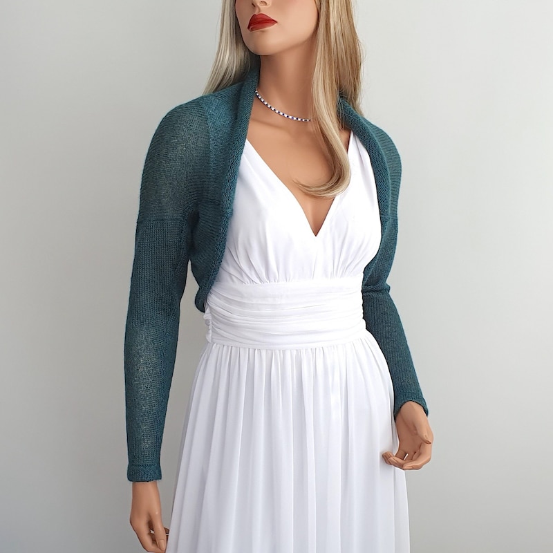 Sage Green Bolero Jackets - Etsy UK