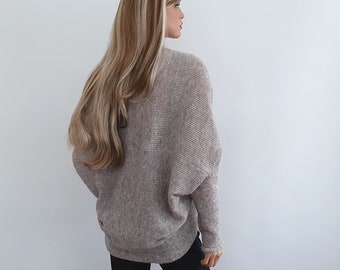 Alpaca Silk Knitted Bolero Shrug, Bridal Wedding Cover-Up