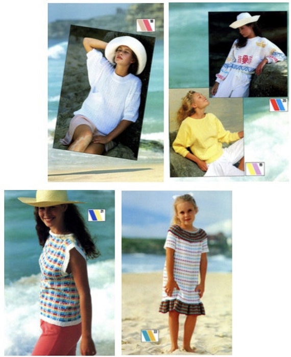 Ancien Livret De Patrons Tricot Brother Volume 3 – Modèles Machine à Tricoter Vintage, Bon état