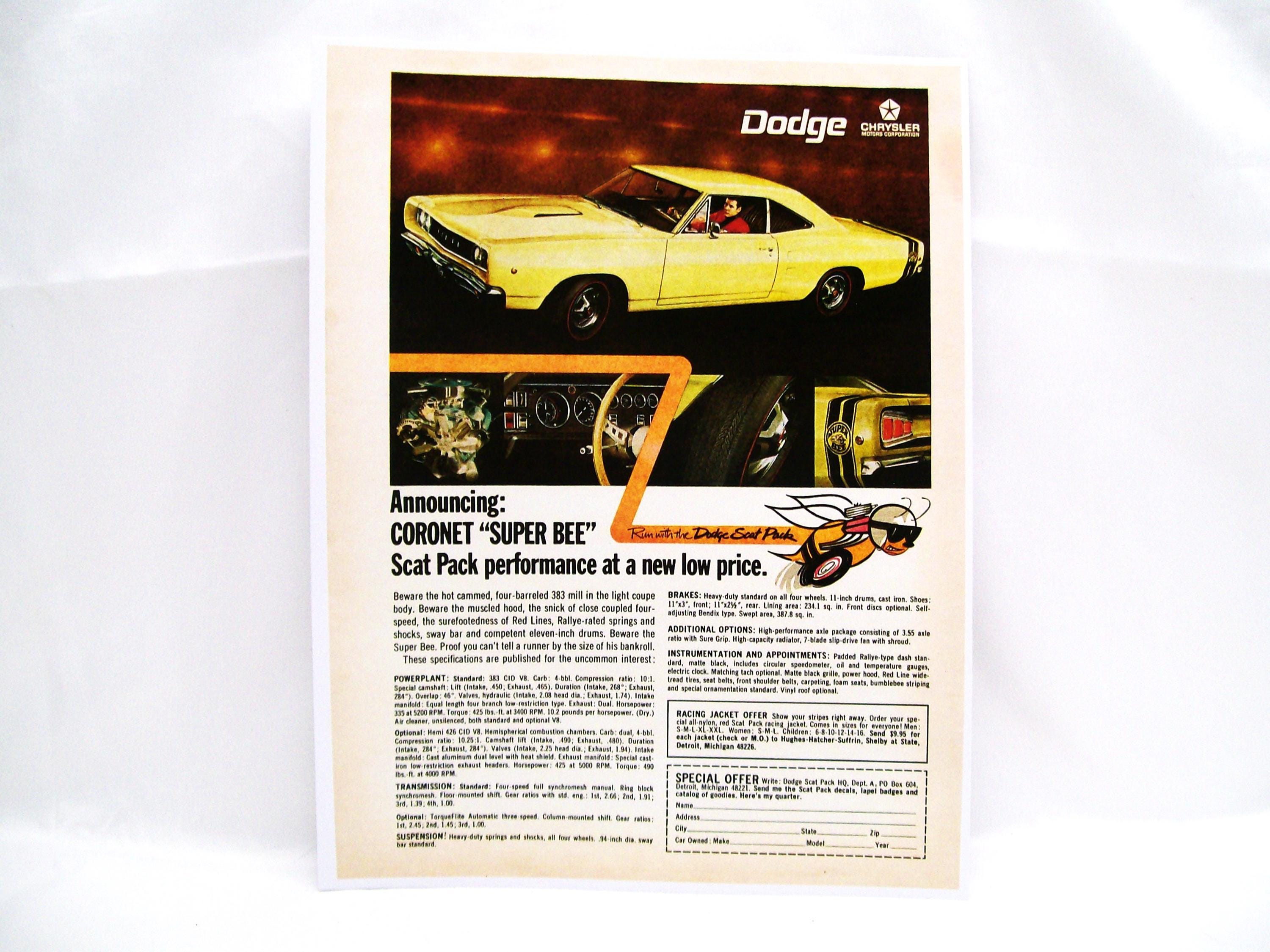 Superbee Dodge - Etsy