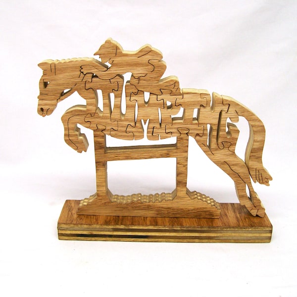 Horse Rider Puzzle - Etsy