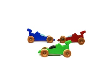 wooden toy cars, car play set, kids stocking stuffers,