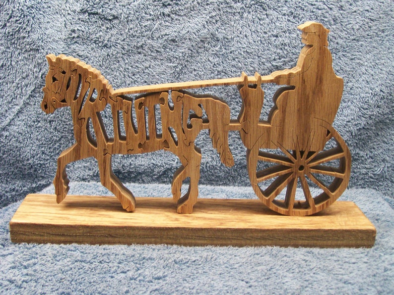 Horse Puzzle Driving Woodimals