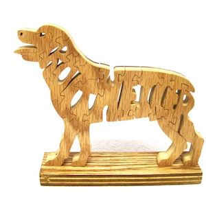 Rottweiler dog puzzle, Rottweiler wooden dog puzzle, wooden dog puzzle Rottweiler, wooden Rottie dog puzzle, wooden dog puzzle Rottie
