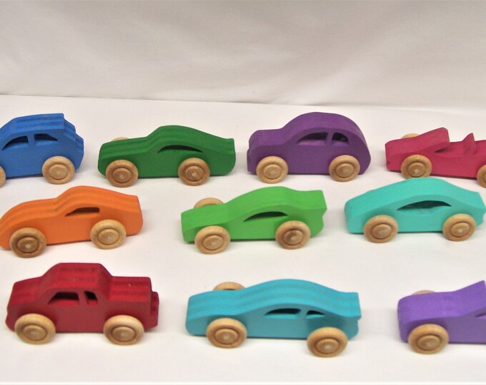 wooden car play sets, wooden cars, wooden cars and trucks, wooden toy cars, toy cars and trucks, wooden toys, handmade wooden toys,
